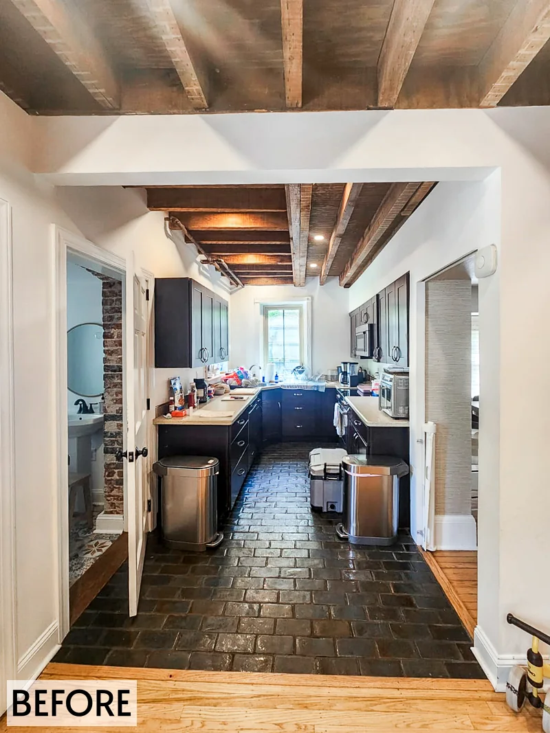 Kitchen before remodeling in Newtown Square by dRemodeling.